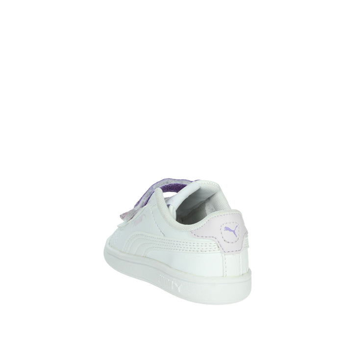Puma Bambine e ragazze Sneakers bassa 395610 Bianco/Viola