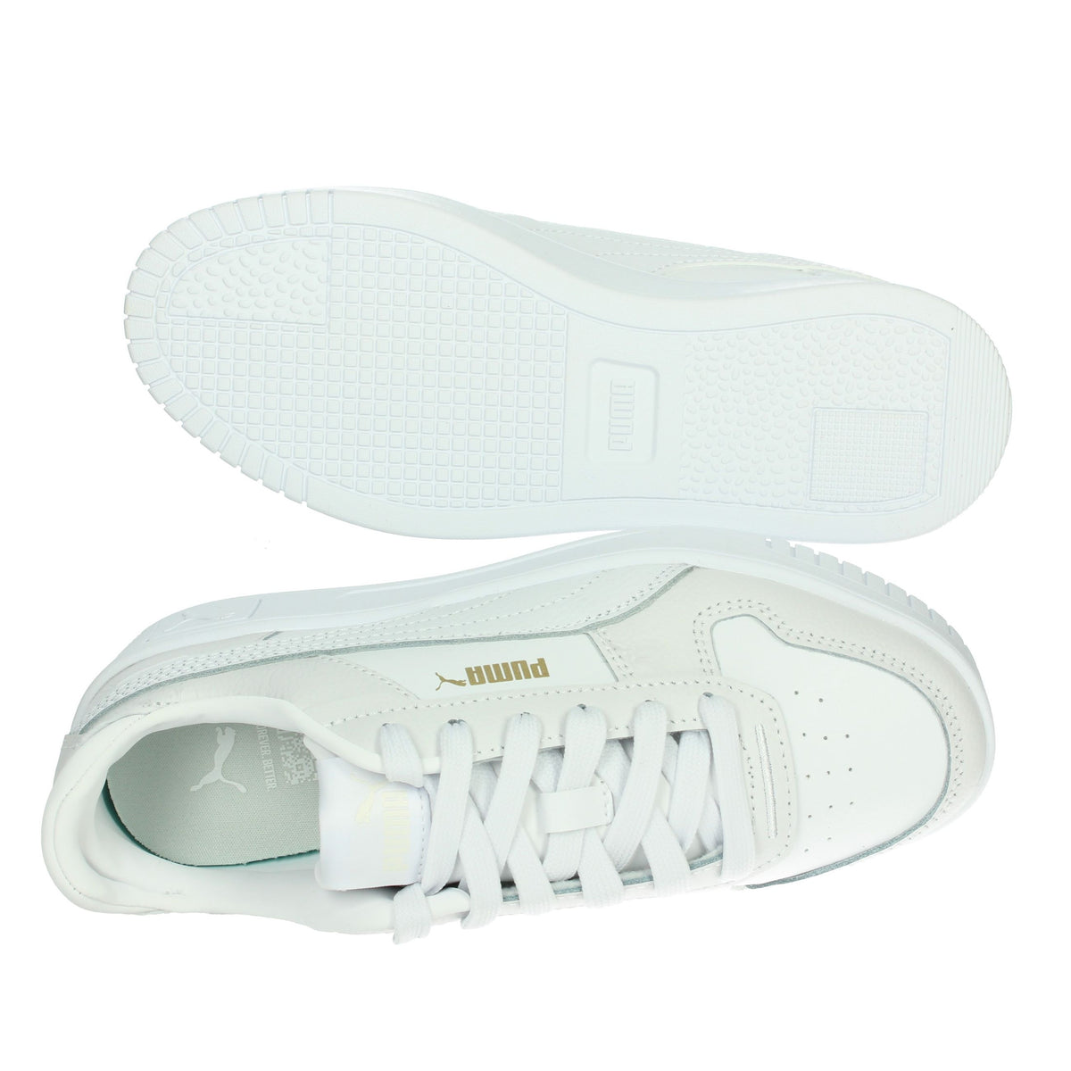Puma Bambine e ragazze Sneakers bassa 393846 Bianco
