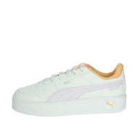 Puma Bambine e ragazze Sneakers bassa 400884 Bianco/Arancione