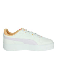 Puma Bambine e ragazze Sneakers bassa 400884 Bianco/Arancione