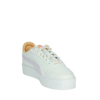 Puma Bambine e ragazze Sneakers bassa 400884 Bianco/Arancione