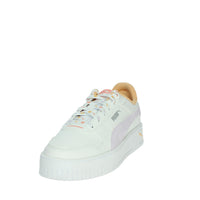 Puma Bambine e ragazze Sneakers bassa 400884 Bianco/Arancione