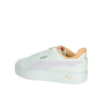 Puma Bambine e ragazze Sneakers bassa 400884 Bianco/Arancione