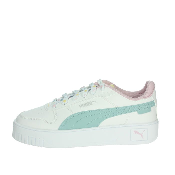 Puma Bambine e ragazze Sneakers bassa 400884 Bianco/Glicine