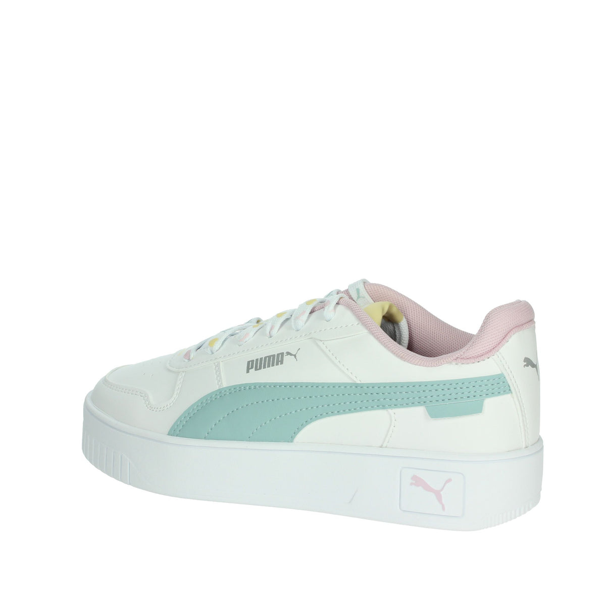 Puma Bambine e ragazze Sneakers bassa 400884 Bianco/Glicine