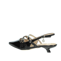 GOLD & GOLD Donna Slingback G018 Nero