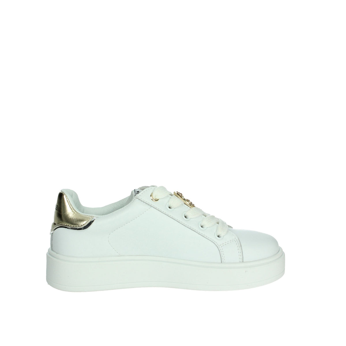 GAELLE PARIS Bambine e ragazze Sneakers bassa GS0037L Bianco/Oro