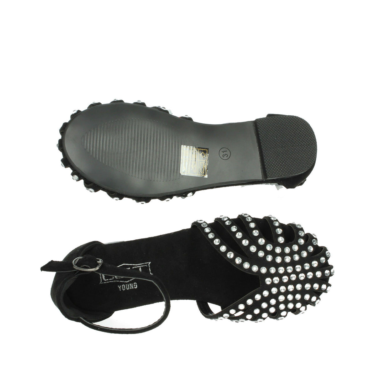 Cult Bambine e ragazze Sandali bassi T-230 Nero