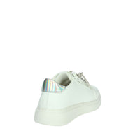 FERRE' Bambine e ragazze Sneakers bassa FB-070 Bianco/Argento