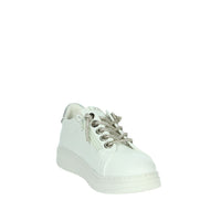 FERRE' Bambine e ragazze Sneakers bassa FB-070 Bianco/Argento