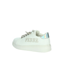 FERRE' Bambine e ragazze Sneakers bassa FB-070 Bianco/Argento