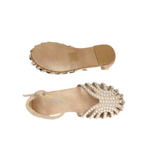 ASSO Bambine e ragazze Sandali bassi AG-17300 Cipria