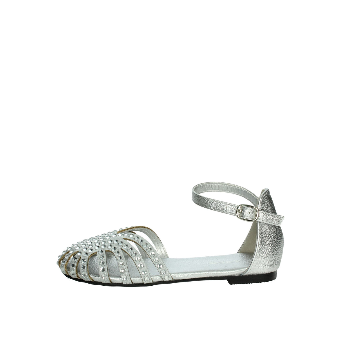 ASSO Bambine e ragazze Sandali bassi AG-17300 Argento