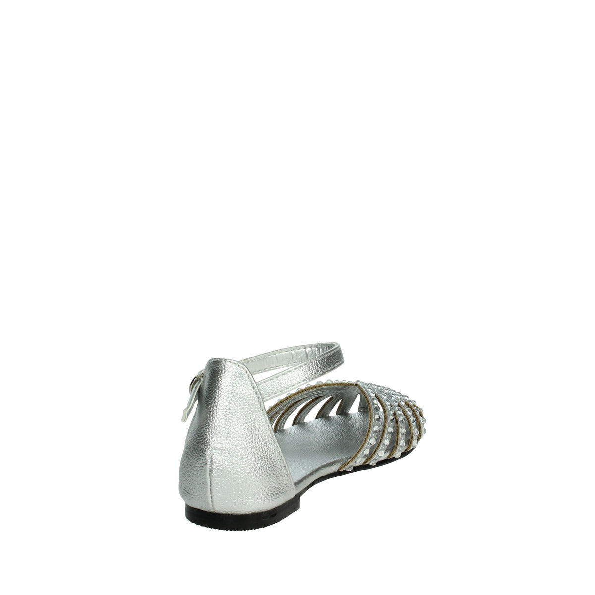 ASSO Bambine e ragazze Sandali bassi AG-17300 Argento