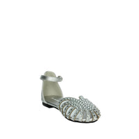ASSO Bambine e ragazze Sandali bassi AG-17300 Argento