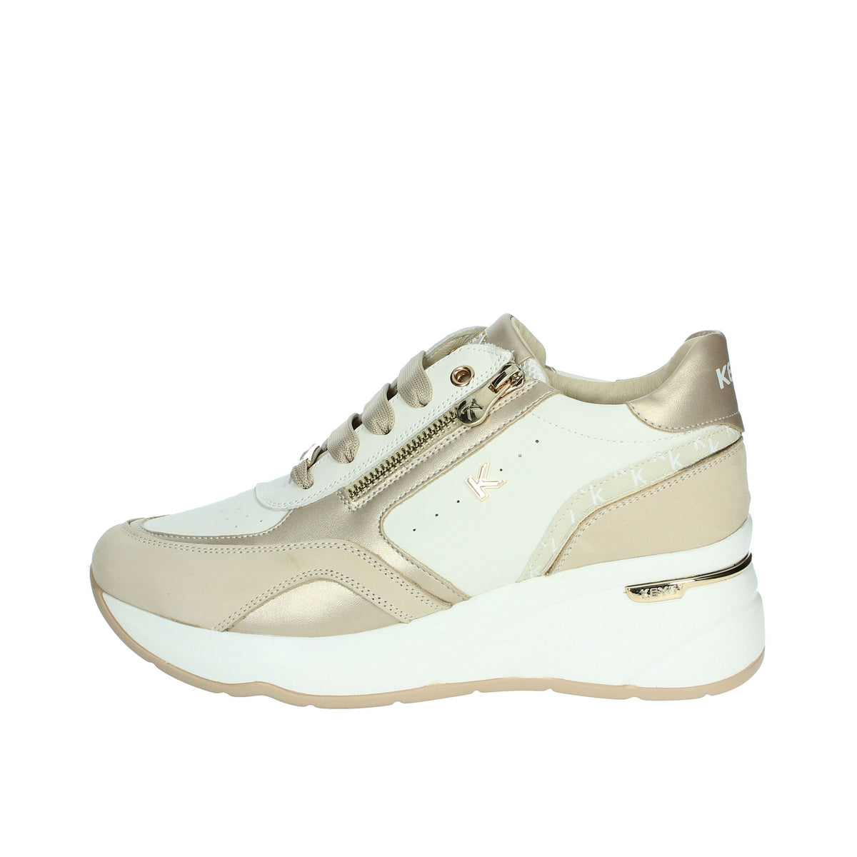 KEYS Donna Sneakers bassa K-10591 Beige