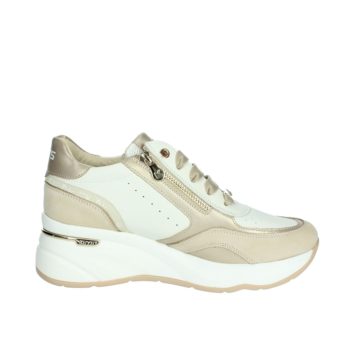 KEYS Donna Sneakers bassa K-10591 Beige