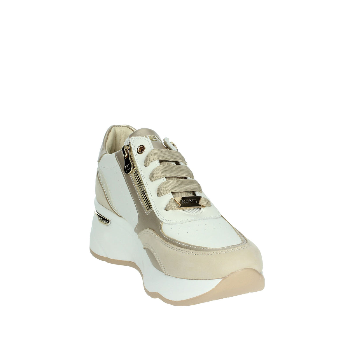 KEYS Donna Sneakers bassa K-10591 Beige