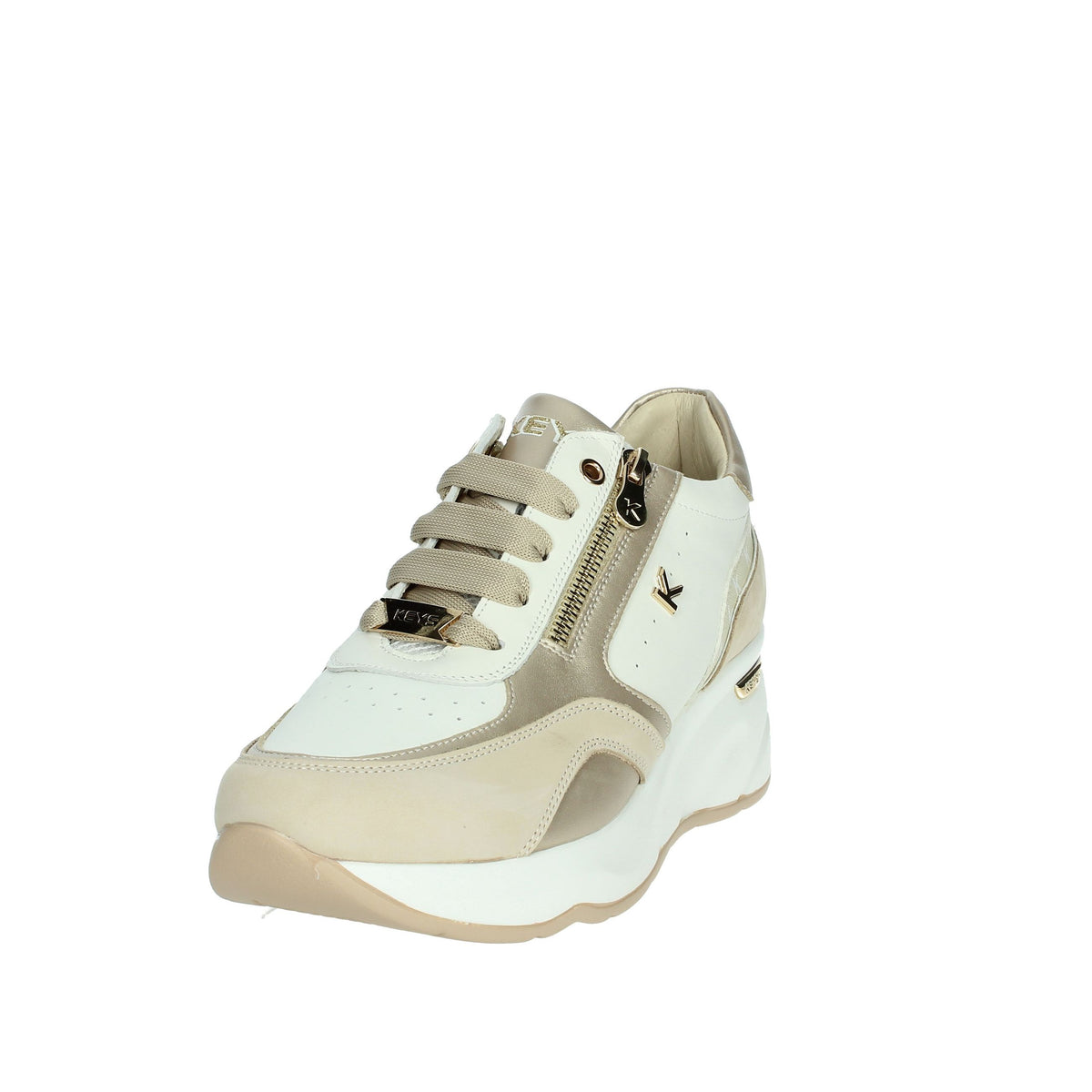 KEYS Donna Sneakers bassa K-10591 Beige