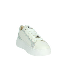 KEYS Donna Sneakers bassa K-10523 Bianco/Celeste