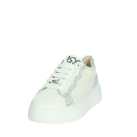KEYS Donna Sneakers bassa K-10523 Bianco/Celeste