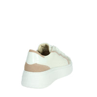 KEYS Donna Sneakers bassa K-10523 Bianco/Rosa