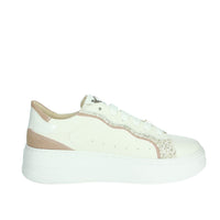 KEYS Donna Sneakers bassa K-10523 Bianco/Rosa