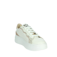 KEYS Donna Sneakers bassa K-10523 Bianco/Rosa