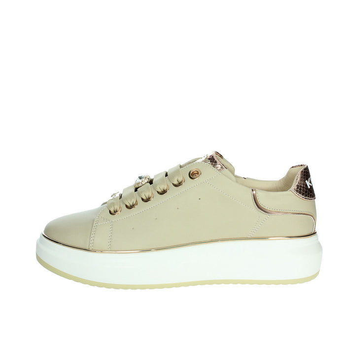 KEYS Donna Sneakers bassa K-10503 Beige