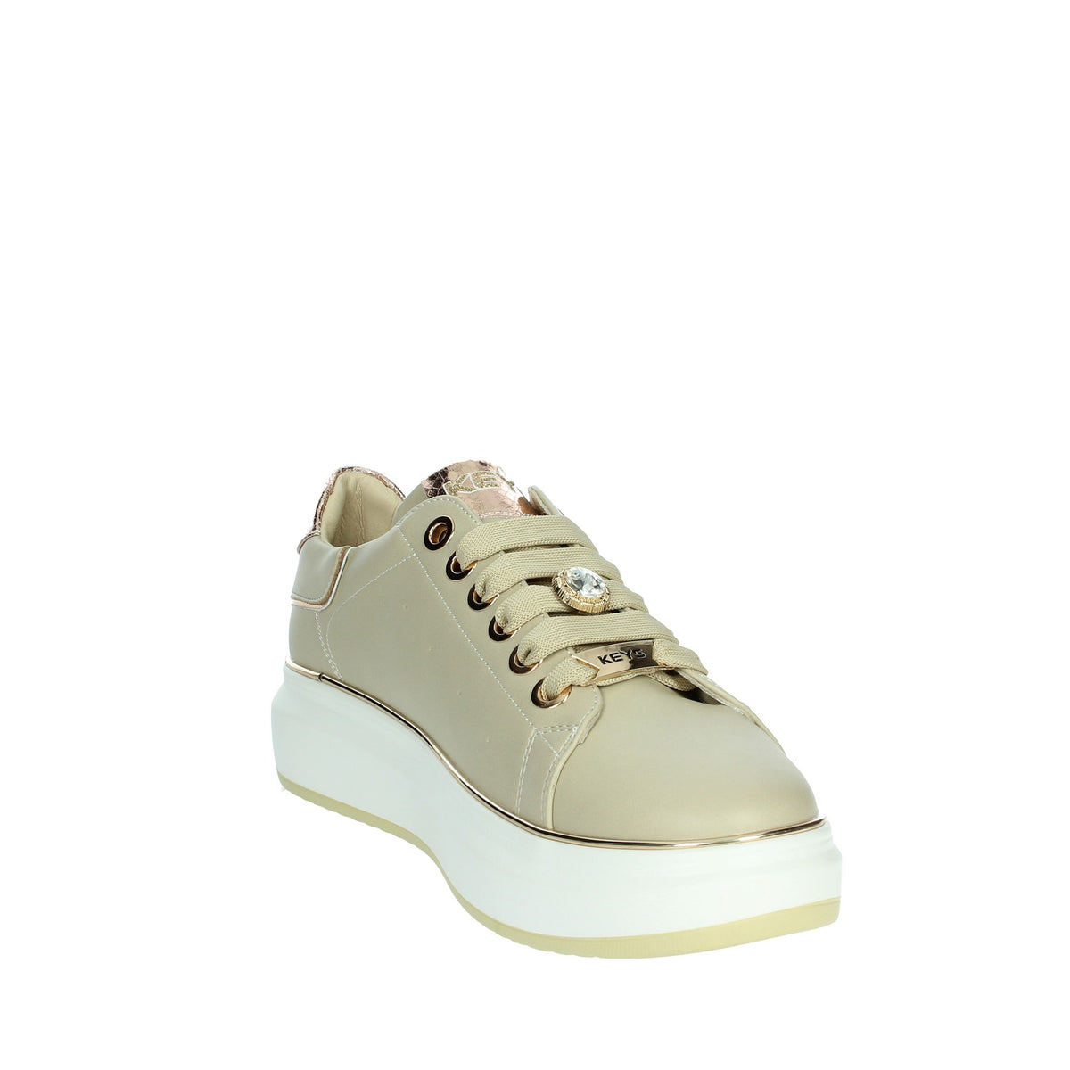 KEYS Donna Sneakers bassa K-10503 Beige