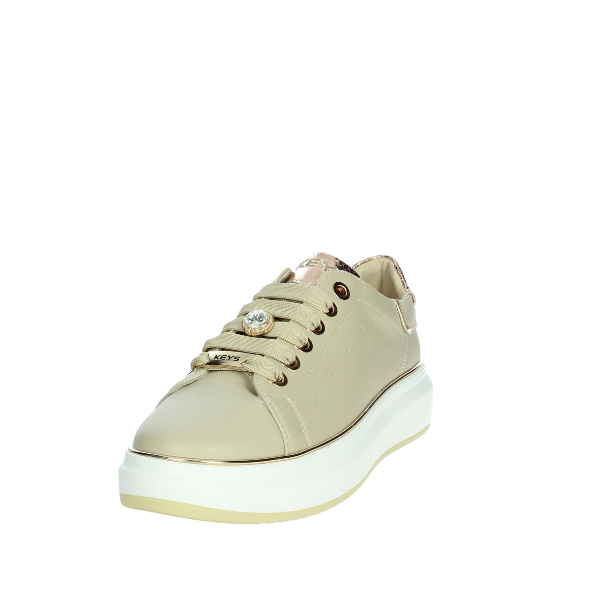 KEYS Donna Sneakers bassa K-10503 Beige