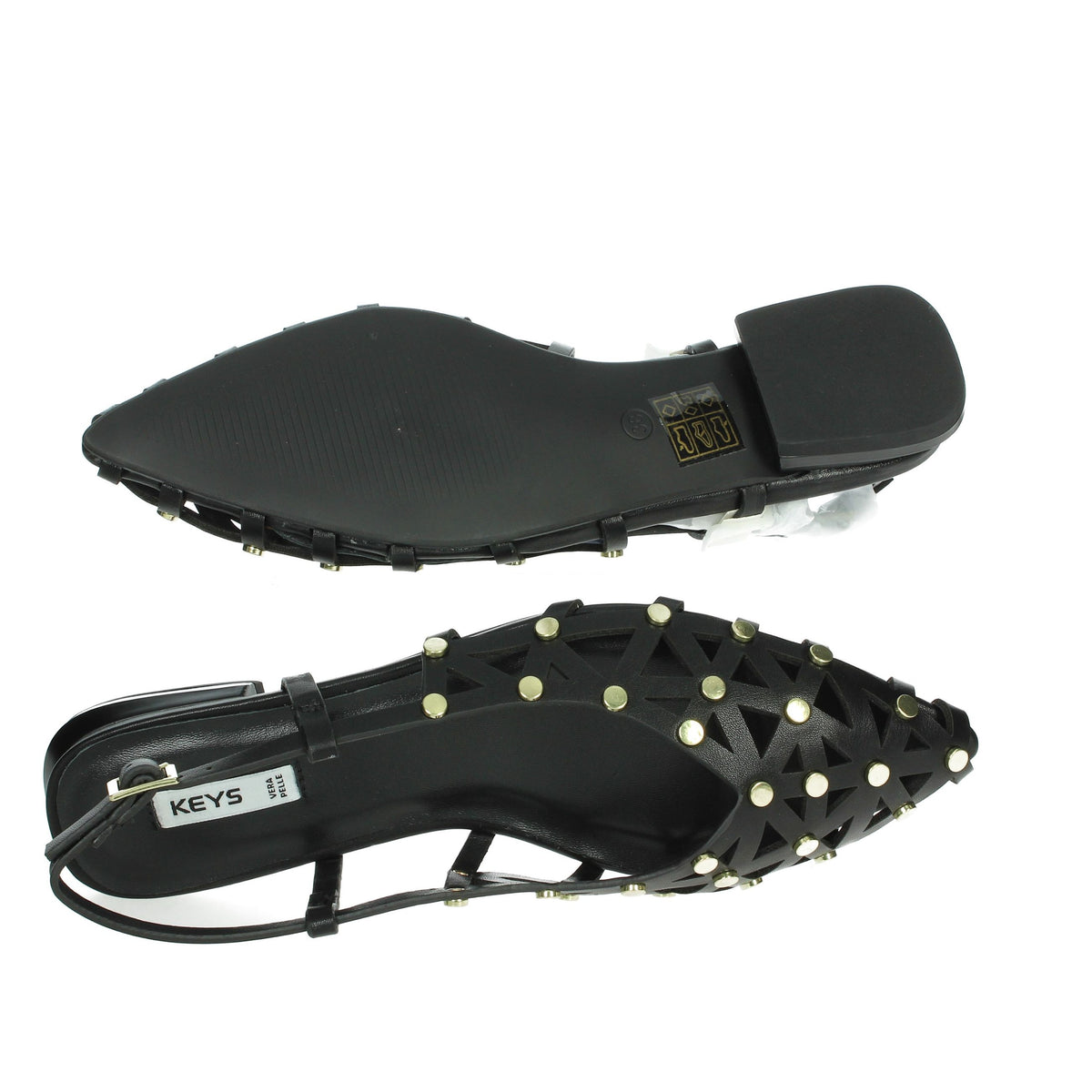 KEYS Donna Ballerine K-10740 Nero