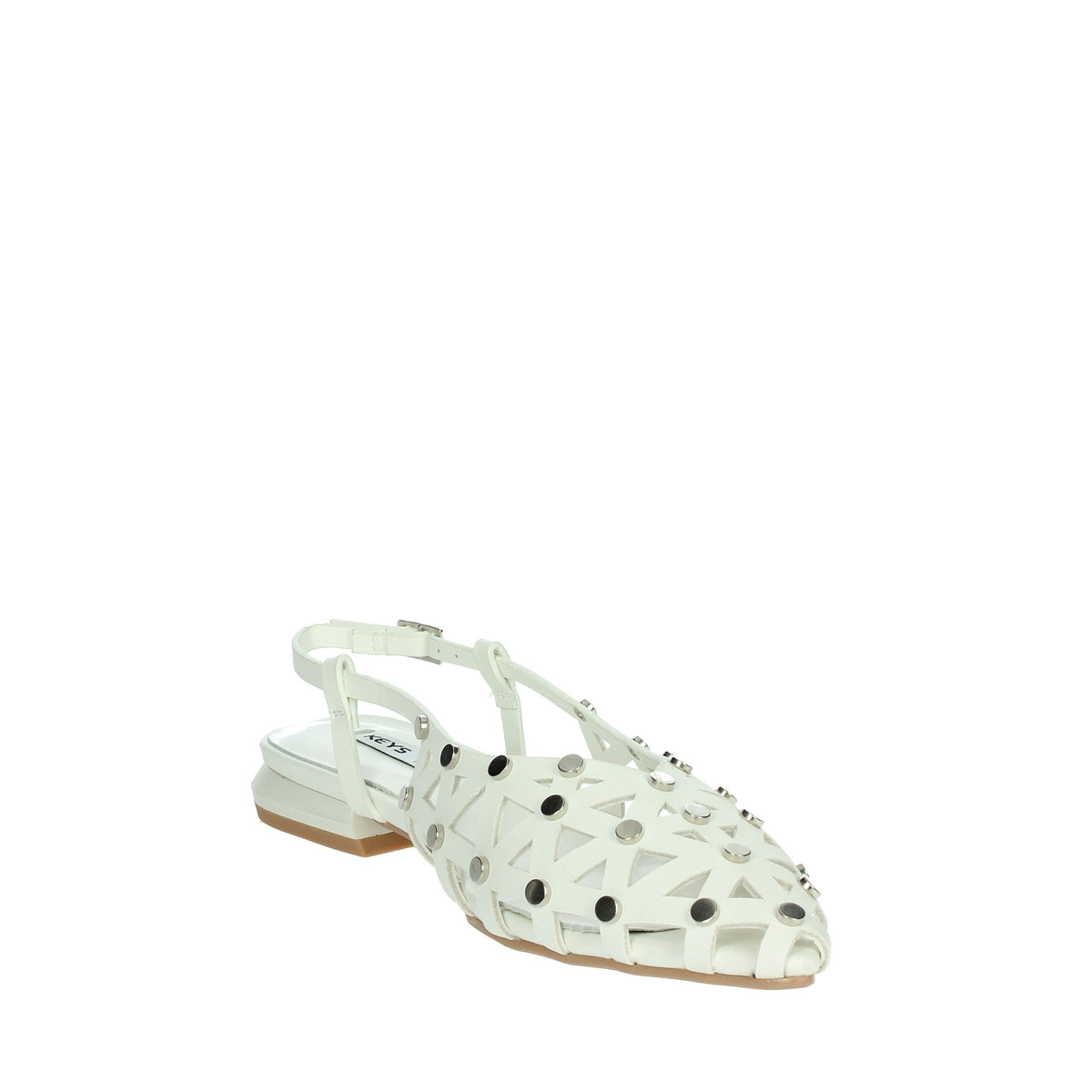 KEYS Donna Ballerine K-10740 Bianco