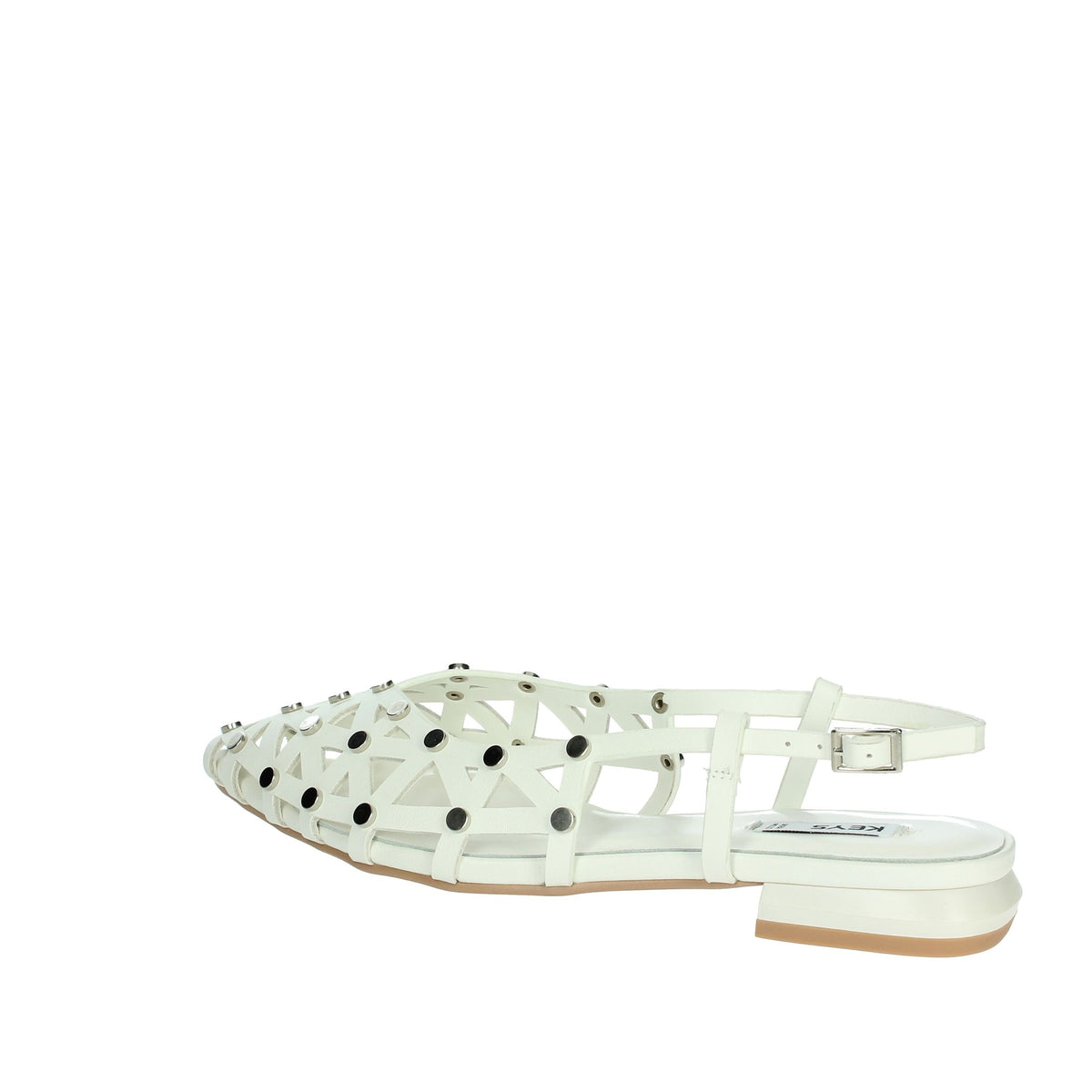 KEYS Donna Ballerine K-10740 Bianco