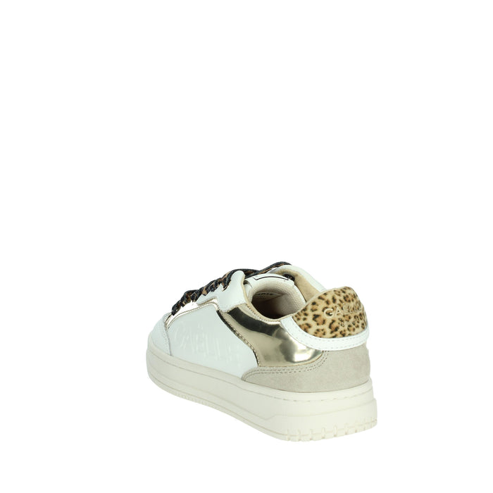 GAELLE PARIS Bambine e ragazze Sneakers bassa GS0048L Bianco/Oro