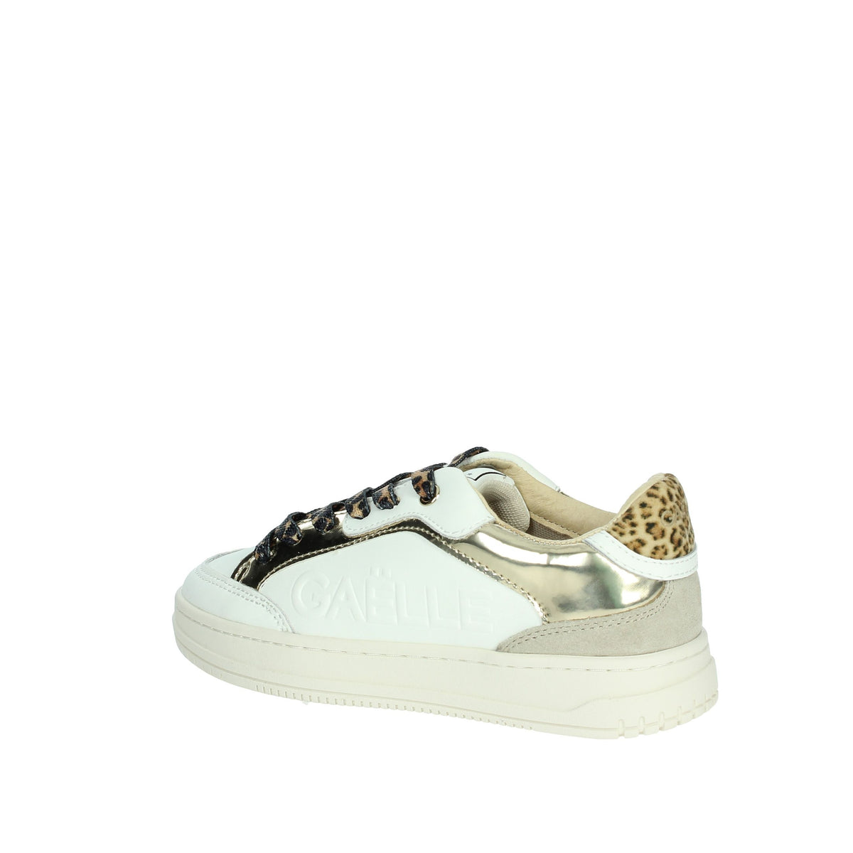GAELLE PARIS Bambine e ragazze Sneakers bassa GS0048L Bianco/Oro