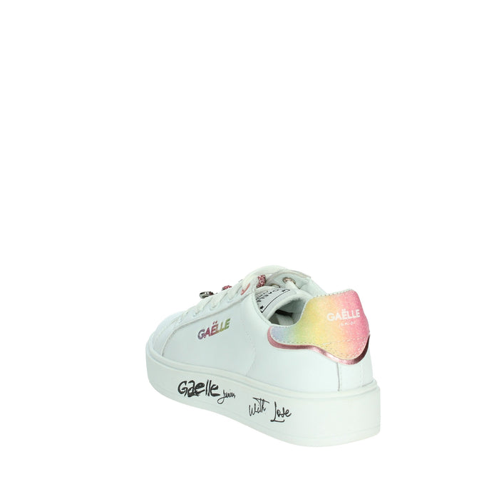 GAELLE PARIS Bambine e ragazze Sneakers bassa GS0038L Bianco