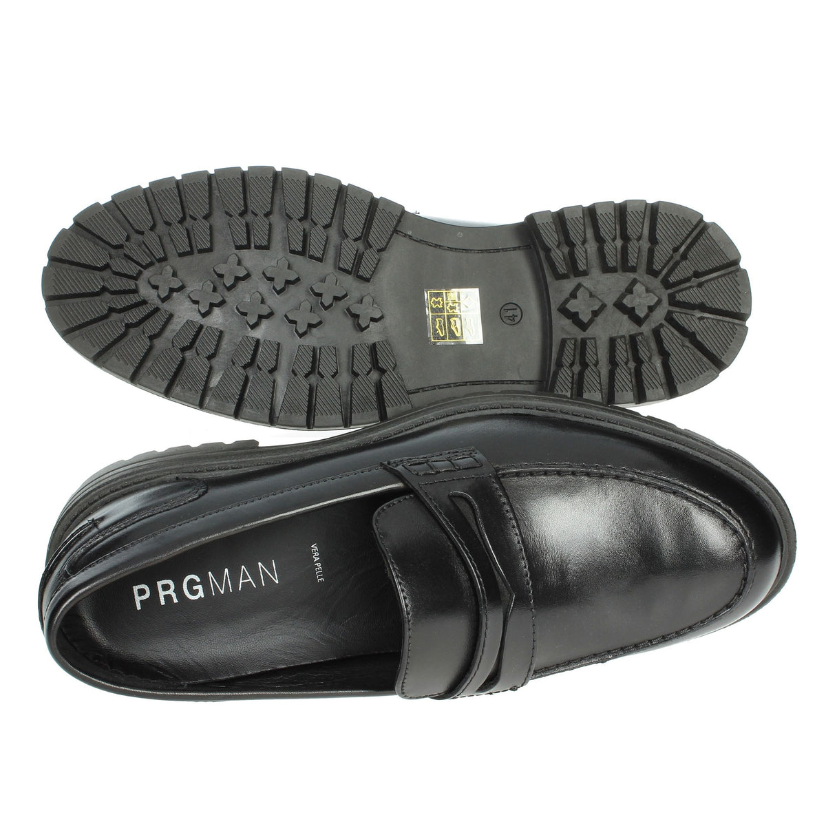 PREGUNTA Uomo Mocassino 242U400 Nero