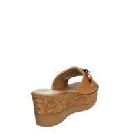CINZIA SOFT Donna Ciabatte con zeppa IAF53457 Cuoio