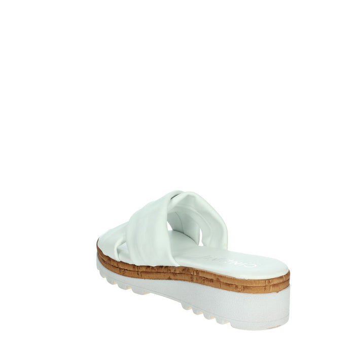 CINZIA SOFT Donna Ciabatte basse IAF22974 Bianco