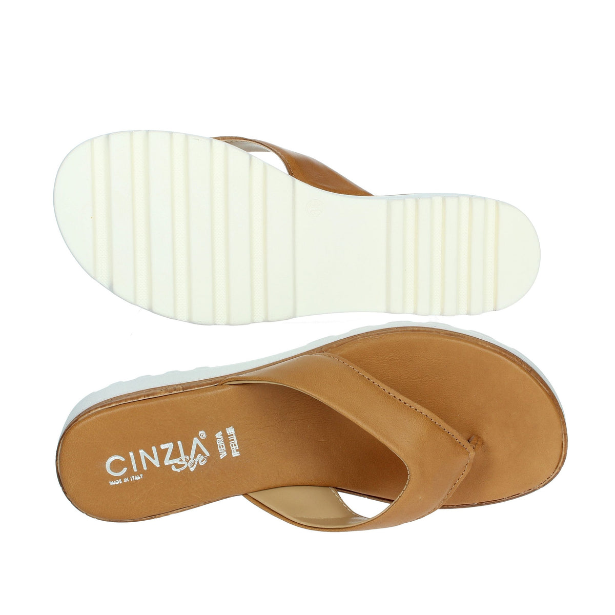 CINZIA SOFT Donna Infradito IAF2664-811 Cuoio