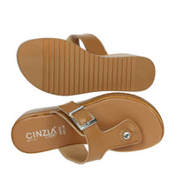 CINZIA SOFT Donna Infradito IAF343477 Cuoio