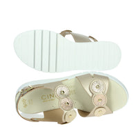CINZIA SOFT Donna Sandali con zeppa LF023080 Platino