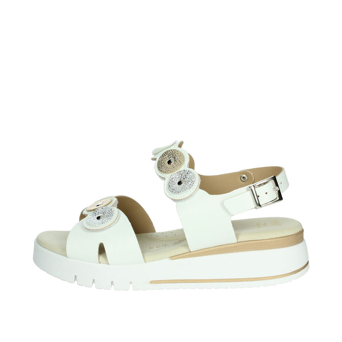 CINZIA SOFT Donna Sandali con zeppa LF023080 Bianco