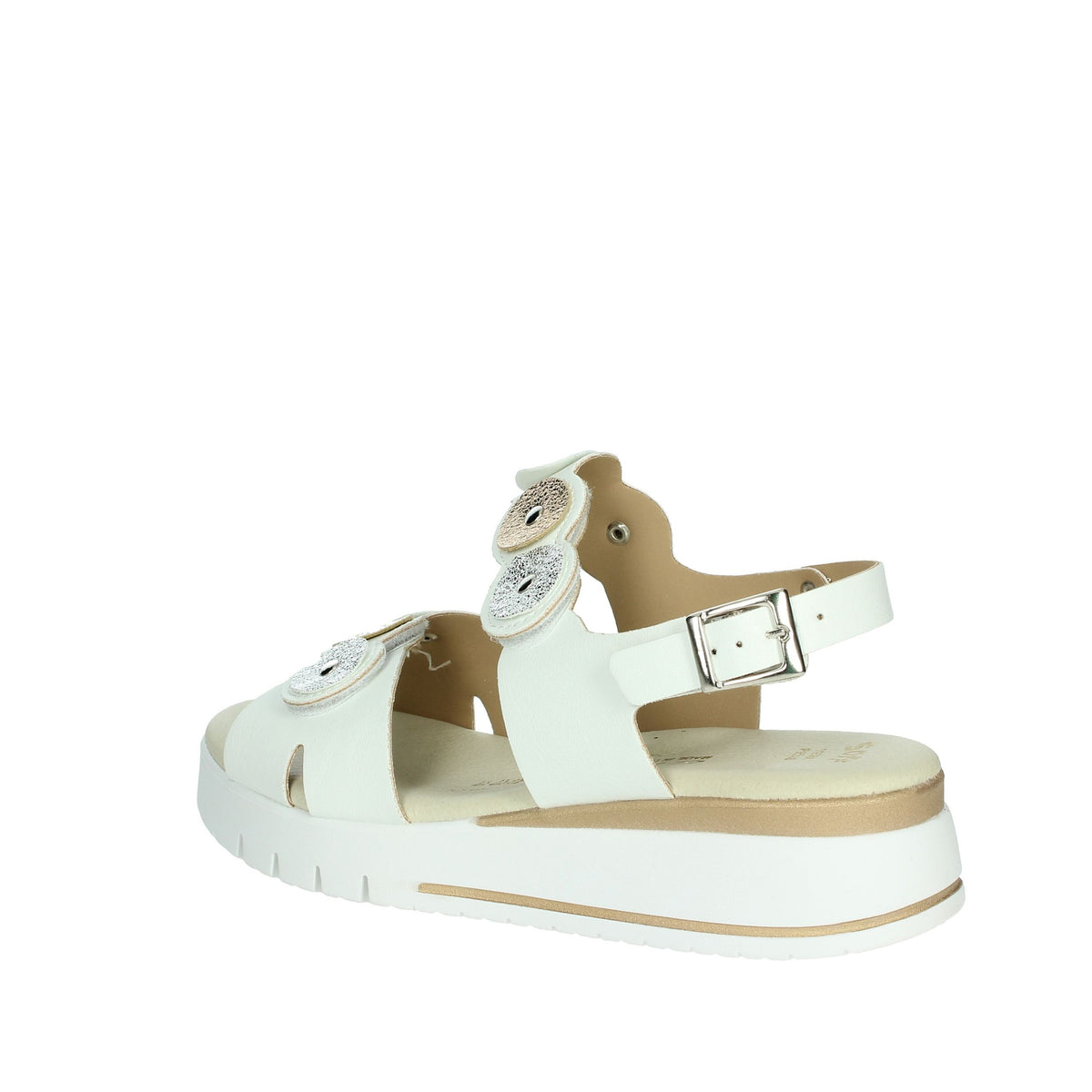 CINZIA SOFT Donna Sandali con zeppa LF023080 Bianco