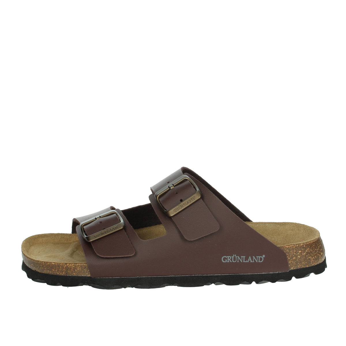 GRUNLAND Uomo Ciabatte basse CB3013-40 Marrone