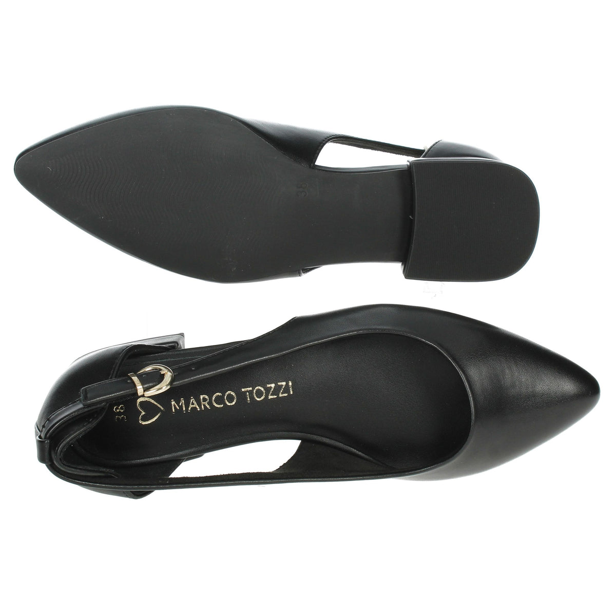 Marco Tozzi Donna Ballerine 2-22114-42 Nero