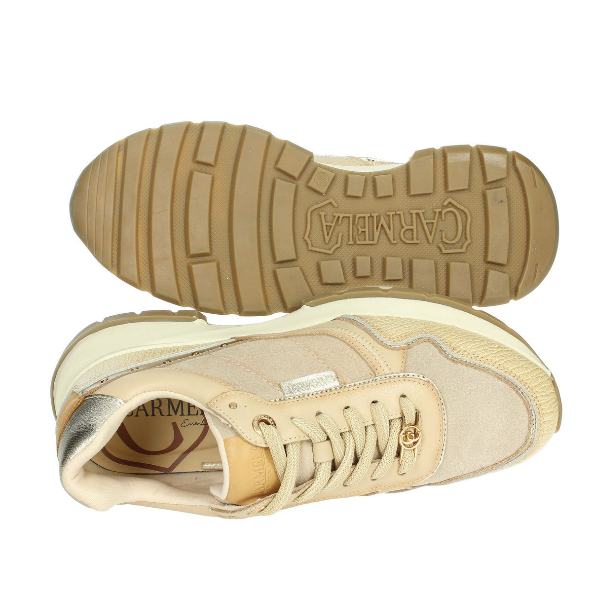 Carmela Donna Sneakers bassa 161827 Beige