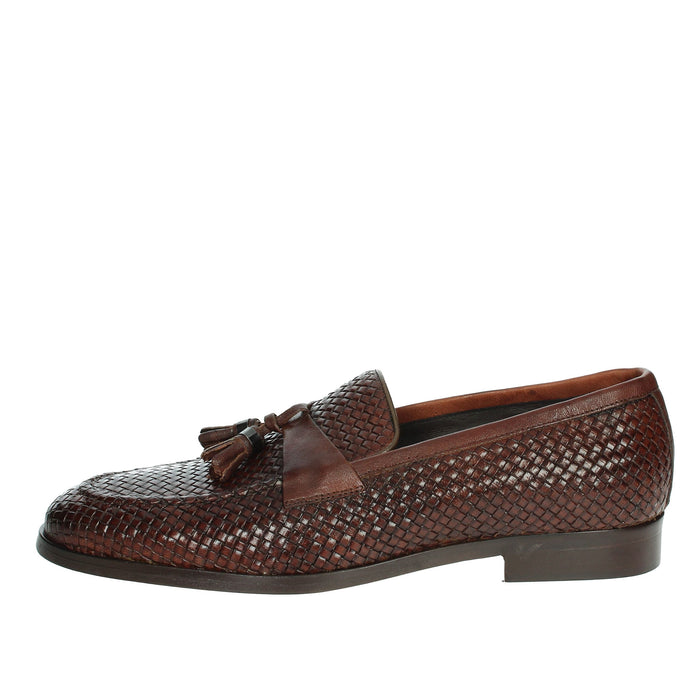 EXTON Uomo Mocassino 1831 Cuoio