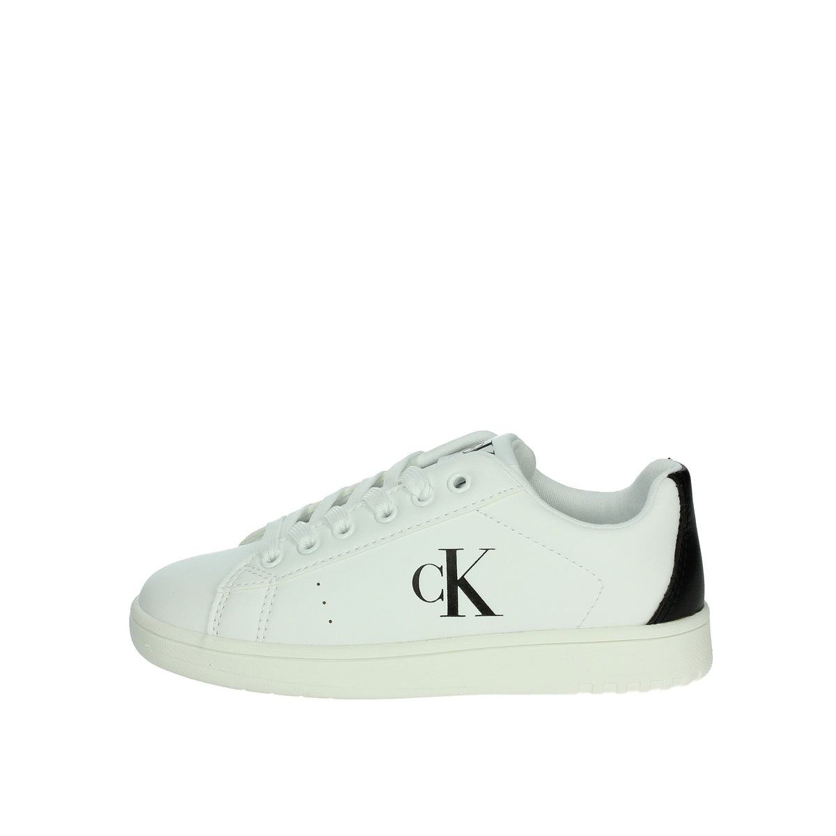 CALVIN KLEIN JEANS Bambini e ragazzi Sneakers bassa V3X9-82082-1355 Bianco/Nero